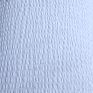 Lenjerie de pat 100% bumbac creponat, alb