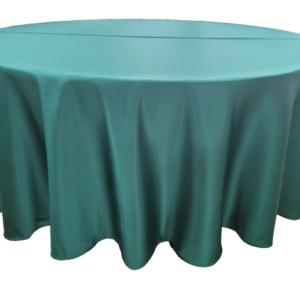 Fata de masa rotunda - brocard premium - verde